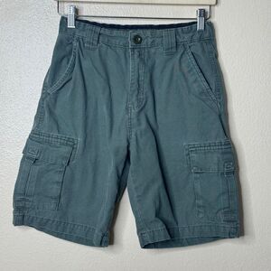 Boy Scouts of America Shorts Boys 16 Olive Green Cargo Pockets Preppy Uniform